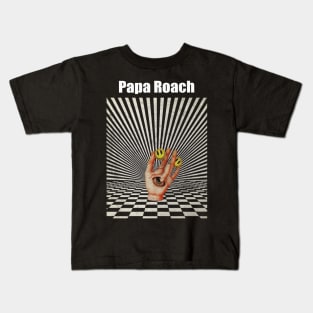 Illuminati Hand Of Papa Roach Kids T-Shirt